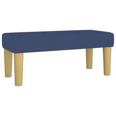 vidaXL Klop modra 70x30x30 cm blago
