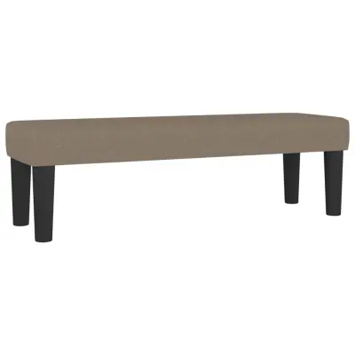 vidaXL Klop taupe 100x30x30 cm blago