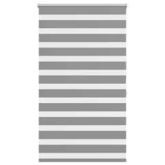 Črtasti Zebra Rolo / Senčilo velikost 80 x 175 cm Siva barva