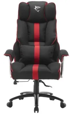 WHITESHARK gaming stol LE MANS črno/rdeči