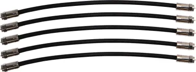 Kreiling Tech. Anschlusskabel, 25cm, 2xF-Anschluss, F 75 HQ 25 (VE5)