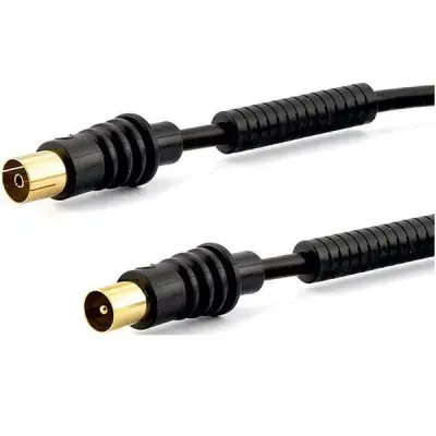 E+P Elektrik Antennenkabel, črno, 7,5m, Gold AB307G
