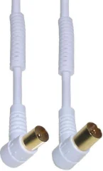 E+P Elektrik Winkelanschlusskabel, belo, 2,5m, HFW202G