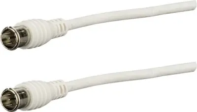 E+P Elektrik F-Anschlusskabel, 1,5m, belo, FAS15