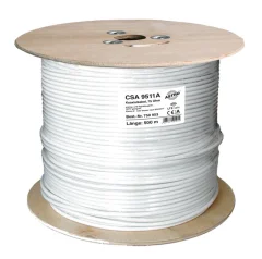 Astro Strobel Koaksialni kabel razreda A+, beli CSA 9511 A T500 Eca