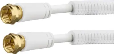 E+P Elektrik F-Anschlusskabel, 1,5m, belo, >95 dB, FA201G
