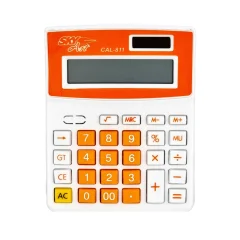 Kalkulator z velikimi tipkami dvojno napajanje LCD zaslon