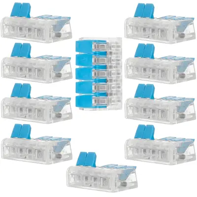 1x Hitra inštalacijska sponka – 5 vhodni konektor sponka 0,2-4mm2