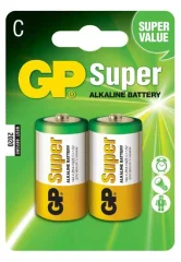 Baterija alkalna GP SUPER R14-C 1.5V 2/1