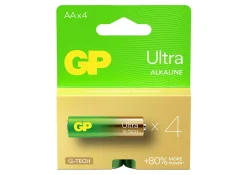 Ultra Alkalna AA GP baterija 15AU (LR6) 4 kosi