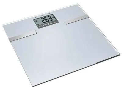 Tehtnica osebna elektronska FIRST, meritev maščobe in vode, 150kg, 100g