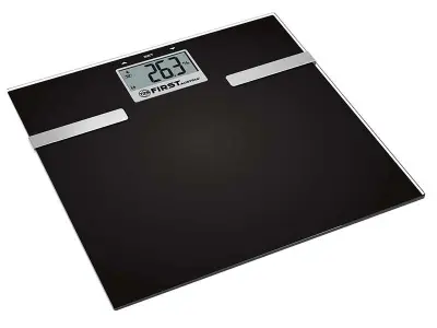 Tehtnica osebna elektronska FIRST, meritev maščobe in vode, 150kg, 100g