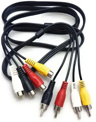 Cinch kabel 4xM. / 4xŽ. 1,5m