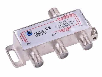 Delilnik satelitski 3-vejni "F" 2400 MHz