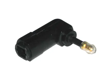 Adapter banana 3,5mm M. / TOSLINK Ž.