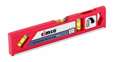 Cimco Schaltschrank-Wasserwaage 250 211542: Cimco vodna tehtnica za električne omarice 250 211542.