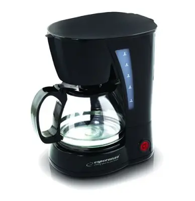 Aparat za tople napitke ESPERANZA Robusta, 0,6L, 650W
