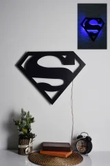 WALLXPERT Superman - Blue okrasna razsvetljava