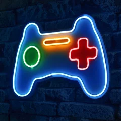 WALLXPERT Play Station Gaming Controller - Blue okrasna razsvetljava