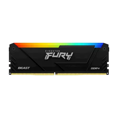 KINGSTON RAM DDR4 32GB 3600 FURY Beast RGB, kit 2x16GB, CL18