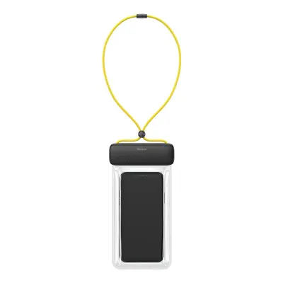 Baseus Let's Go univerzalni vodoodporni etui za pametne telefone (črno in rumeno)