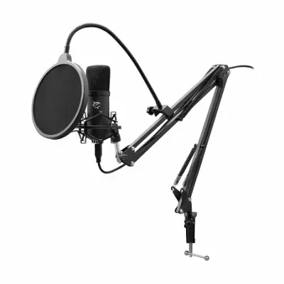 Mikrofon ZONIS WHITE SHARK DSM-01 na roki, stream