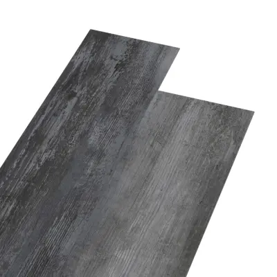 vidaXL Nesamolepilne PVC talne plošče 5,26 m² 2 mm sijoče sive