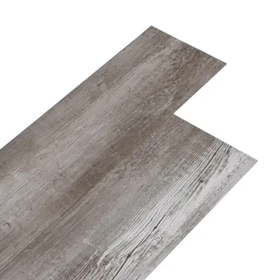 vidaXL PVC talne plošče 5,02 m² 2 mm samolepilne mat rjava barva lesa