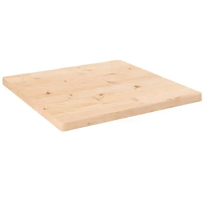 vidaXL Mizna plošča 50x50x2,5 cm trdna borovina