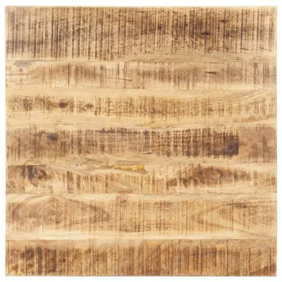 vidaXL Mizna plošča iz trdnega mangovega lesa 25-27 mm 70x70 cm