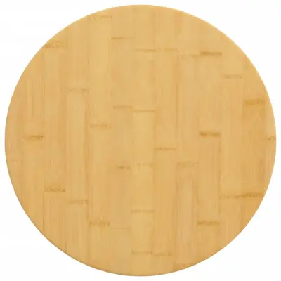vidaXL Mizna plošča Ø50x4 cm bambus