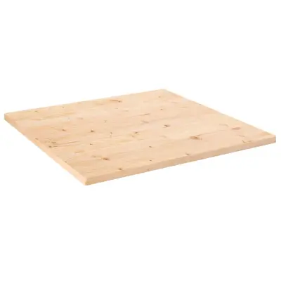 vidaXL Mizna plošča 70x70x2,5 cm trdna borovina