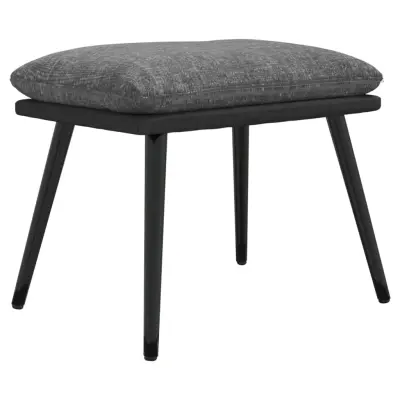vidaXL Stolček za noge svetlo siv 45x29,5x35 cm blago in umetno usnje