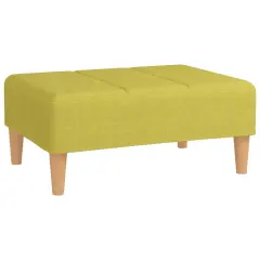 vidaXL Stolček za noge zelen 78x56x32 cm blago