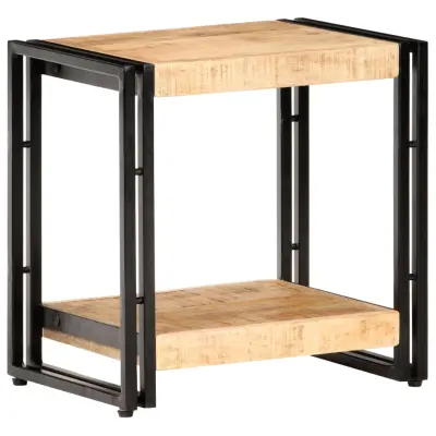 vidaXL Stranska mizica 40x30x40 cm robusten mangov les