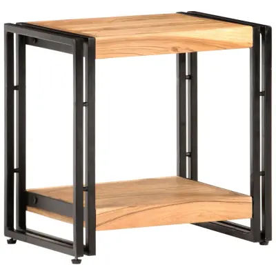 vidaXL Stranska mizica 40x30x40 cm trden akacijev les