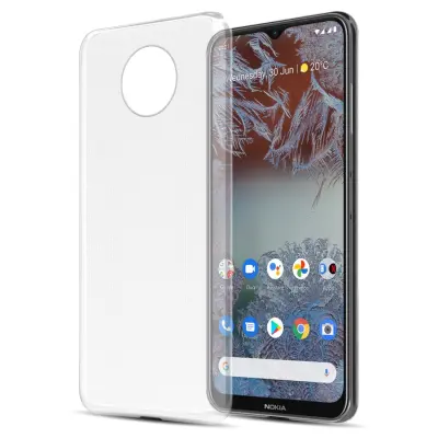 Cadorabo Case, združljiv z Nokia v popolnoma prozorni - zaščitni pokrov, narejen iz fleksibilnega silikona TPU