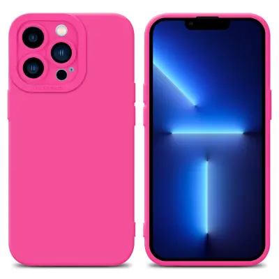 CADORABO Ohišje, združljiv z Apple v Fluid Hotpink - zaščitni pokrov iz fleksibilnega silikona TPU