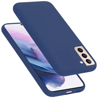 Cadorabo Case, združljiv s Samsungom v tekoči modro - zaščitni pokrov, narejen iz fleksibilnega silikona TPU