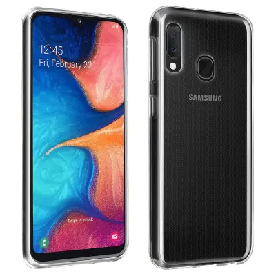 Izjemno tanek in lahek Soft Shell - prozoren str. Samsung Galaxy A20e