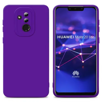 Cadorabo Case, združljiv s Huawei v tekoči temno vijolični barvi - zaščitni pokrov iz fleksibilnega silikona TPU