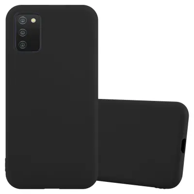 CADORABO Ohišje, združljiv s Samsungom v Candy Black - Zaščitni pokrov, narejen iz fleksibilnega silikona TPU