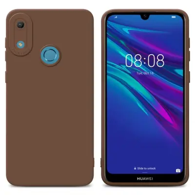 Cadorabo Case, združljiv s Huawei v tekočinski rjavi barvi - zaščitni pokrov iz fleksibilnega silikona TPU
