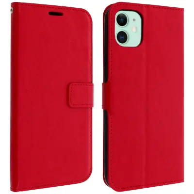 Etui, držalo za kartice in stojalo za video - rdeca str. Apple iPhone 11