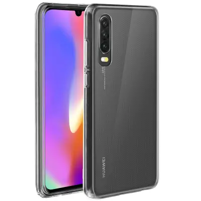 Zašcitni ovitek iz silikonskega gela, tanek in odporen - prozoren str. Huawei P30