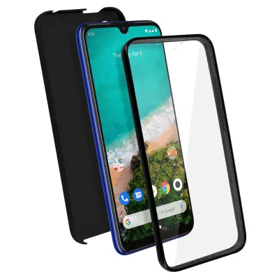 360° integrirani trup: mehak sprednji del in tog zadnji del - crna str. Xiaomi Mi A3