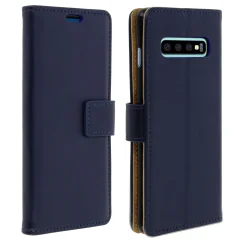 Folio ovitek za stojalo za denarnico in video - polnocno modra str. Samsung Galaxy S10