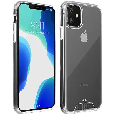 Trda torbica Contour Bumper, zbirka Crystal - prozorna str. Apple iPhone 11