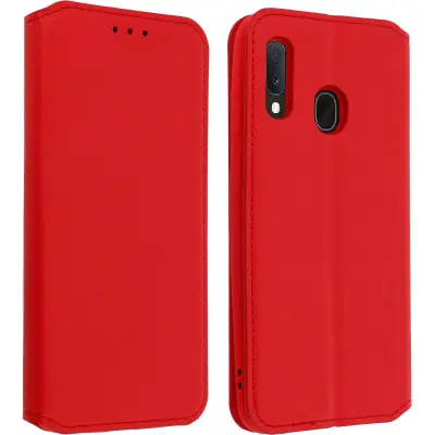 Popolna zašcita z držalom za kartice in držalom za video - rdeca str. Samsung Galaxy A20e
