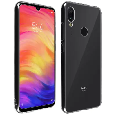 360° zašcitni paket: Silikonsko ohišje, film iz kaljenega stekla v gelu - prozoren str. Xiaomi Redmi Note 7